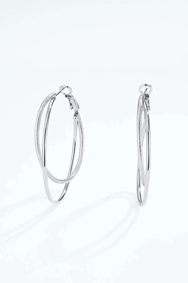 Boucles d'oreille - Léonna argent