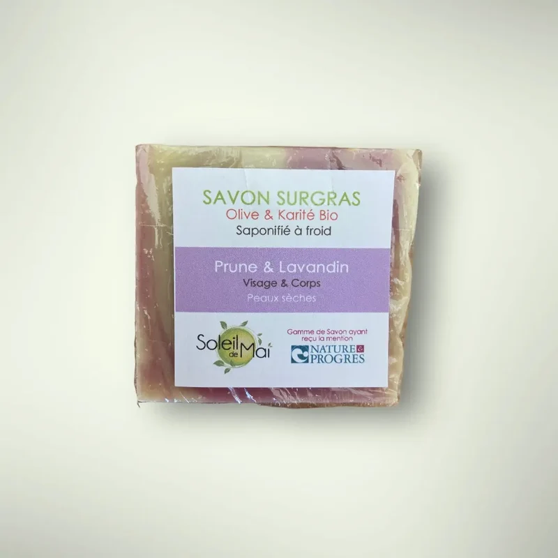 Savon Prune & Lavandin 100gr