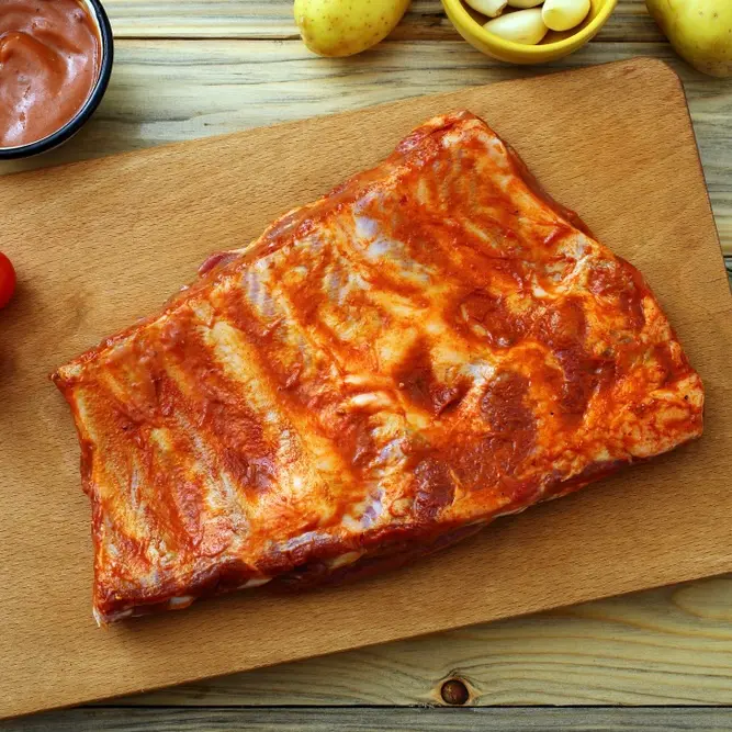 Ribs de porc marinés "Mexicain" 1kg