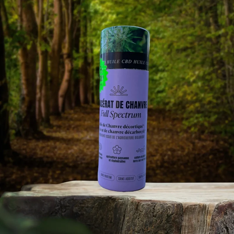 Macerat de Chanvre 8% - Full Spectrum - Bio - 10ml