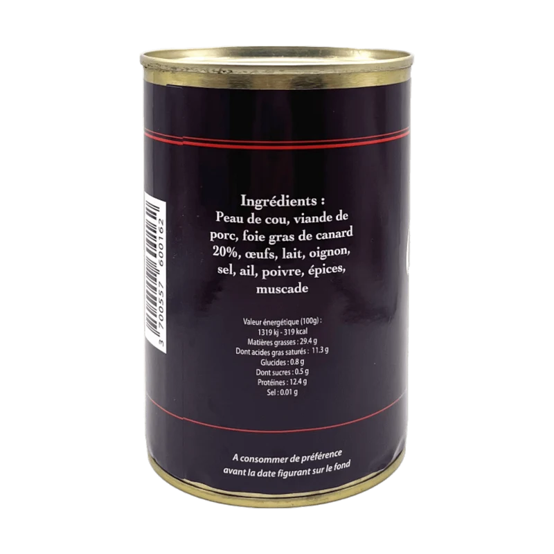 Cou Farci au Foie Gras | 350g