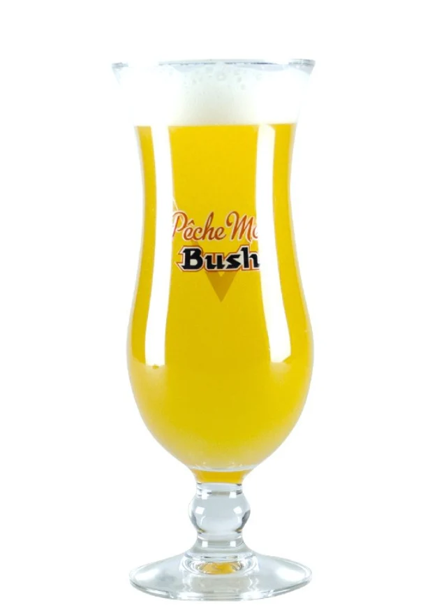 Verre à bière peche mel bush 330ml