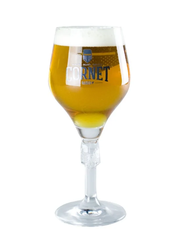 Verre à bière cornet triple 250ml