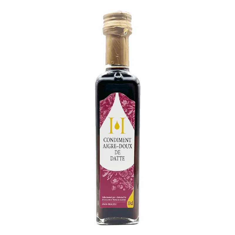 Vinaigre de Datte (Condiment aigre-doux) | 10cl