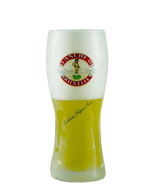 Verre à bière blanche de bruxelles 330ml