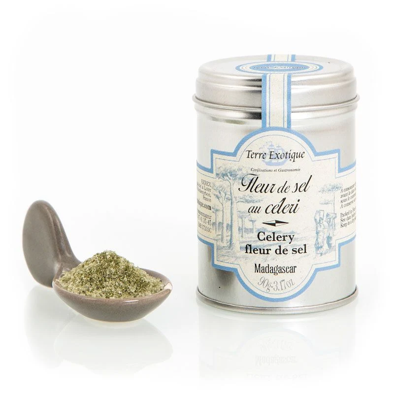 Fleur de sel au céleri - Terre Exotique - 90 g