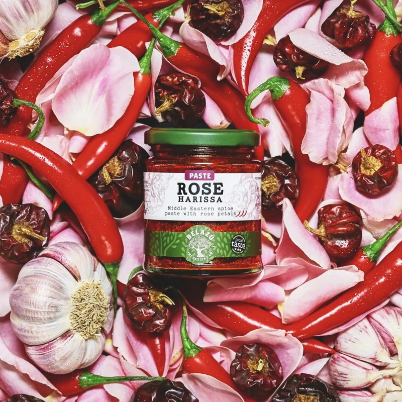 Belazu Harissa à la rose - Terre Exotique - 130 g
