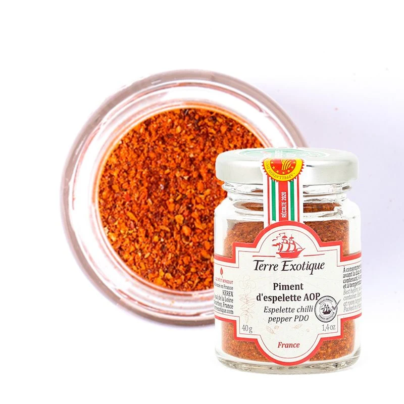 Piment d'Espelette AOP | 40g