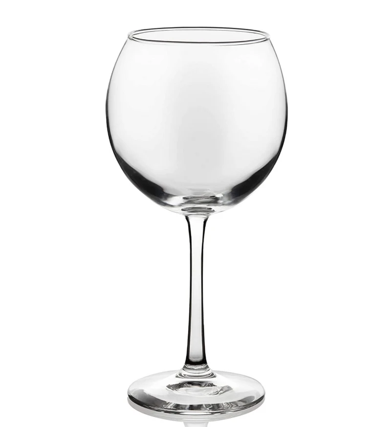 Verre à vin rosé bol