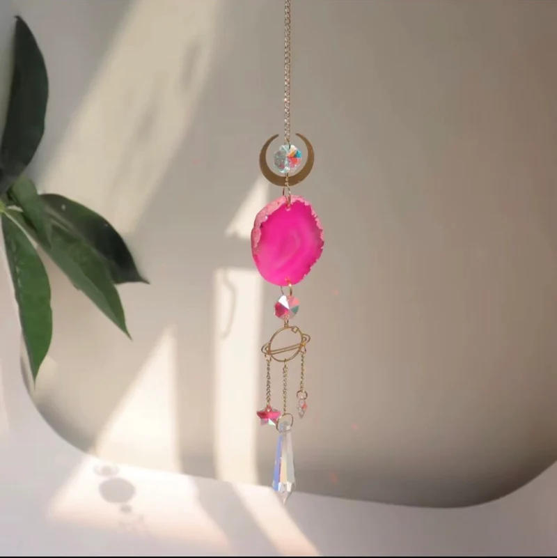 Attrape soleil - Cristal rose