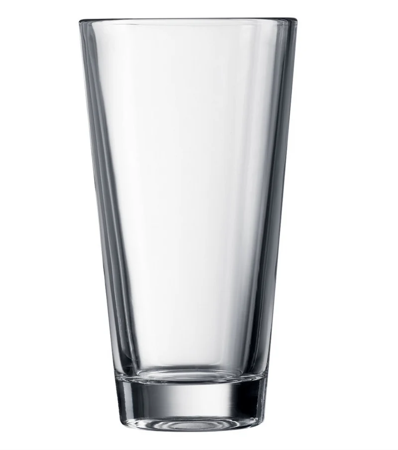 Verre à bière plat