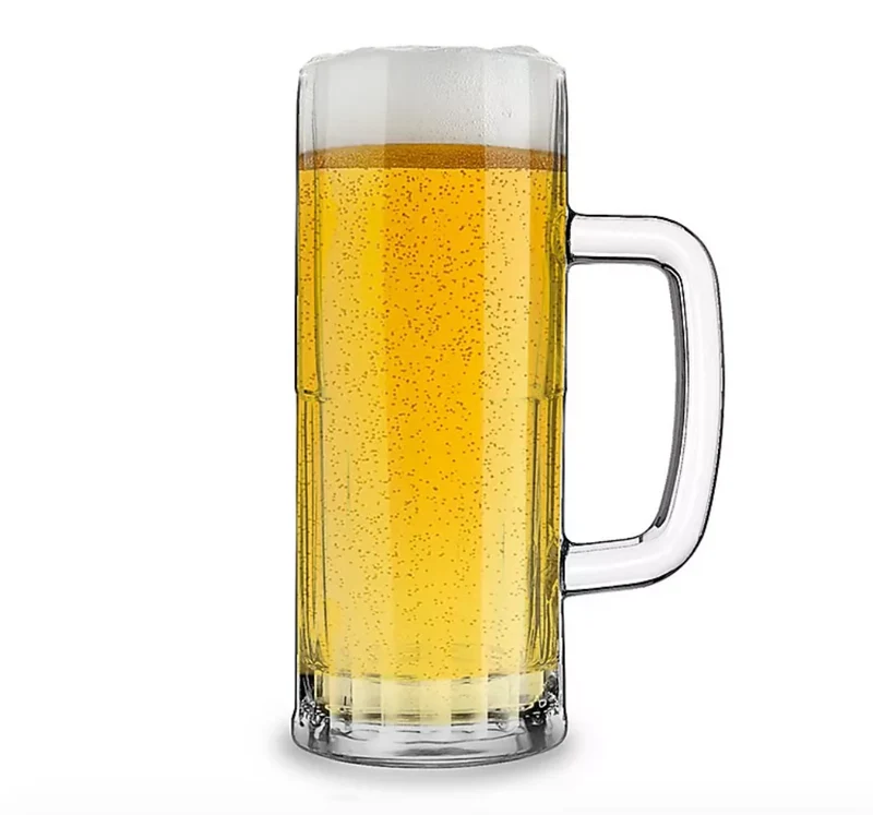 Verre chope de bière artisanale