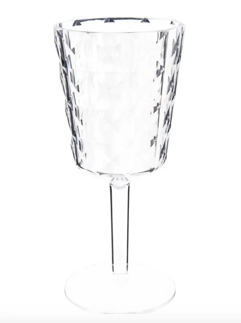 Verre à vin rouge à pied