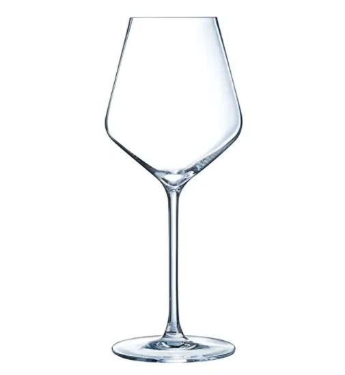 Verre à vin blanc transparent