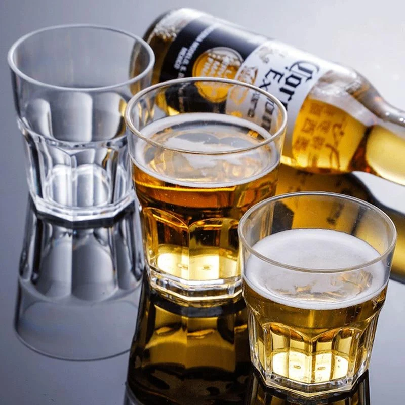 Verre à bière plat