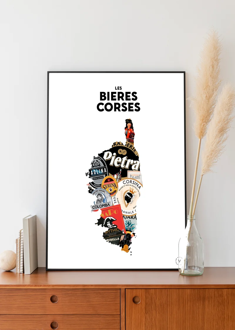Carte des Bières corses