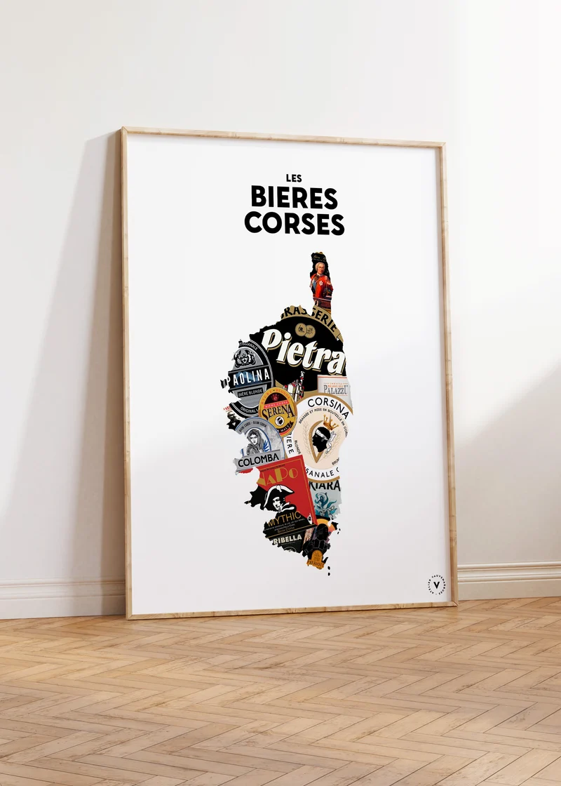 Carte des Bières corses