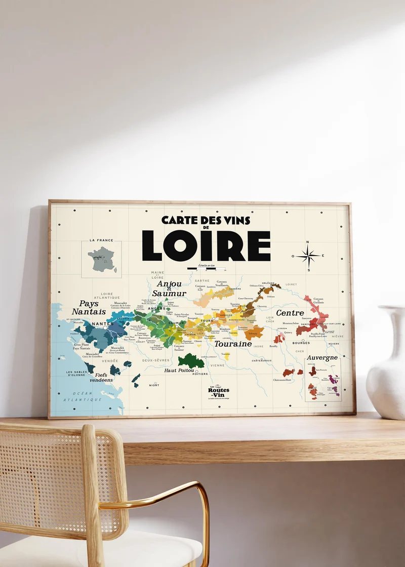 Pack complet 13 affiches 30x40 cm - Les Vins de France 👉-25%