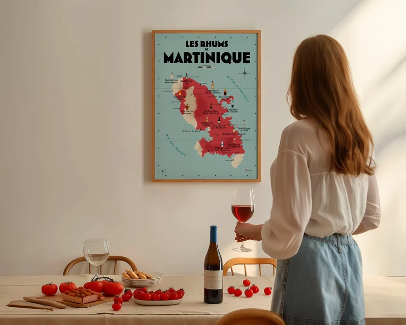 Carte des Rhums de Martinique