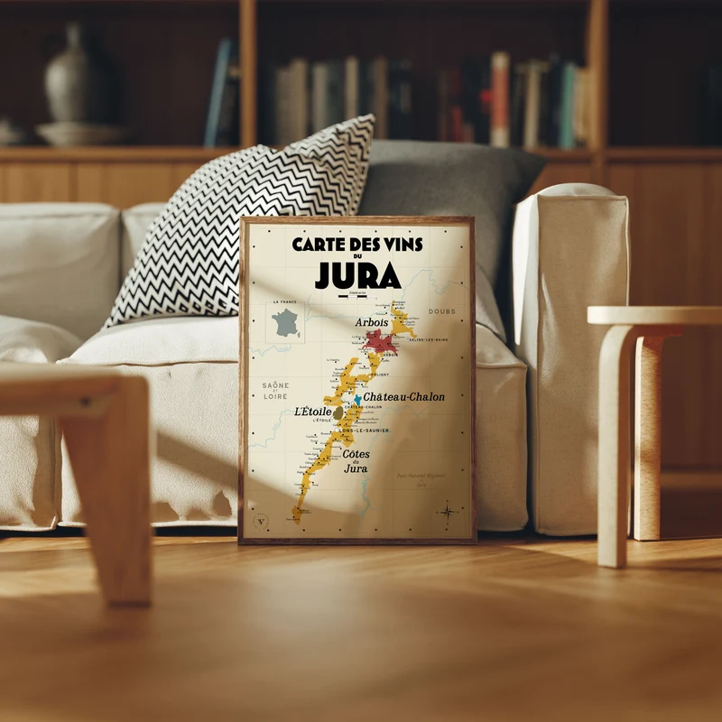Carte des vins du Jura