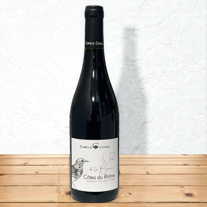 Côtes du Rhône - Camille Cayran BIO - le Pas de la Beaume