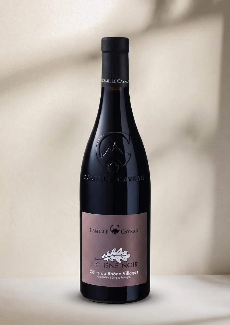 Côtes du Rhone Village - Camille Cayran BIO - le Chêne noir