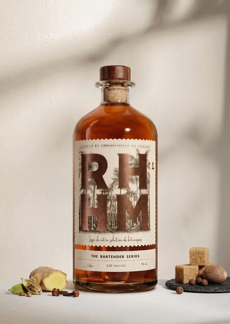 JNPR RHUM n°1 - Spiritueux sans alcool et sans sucre