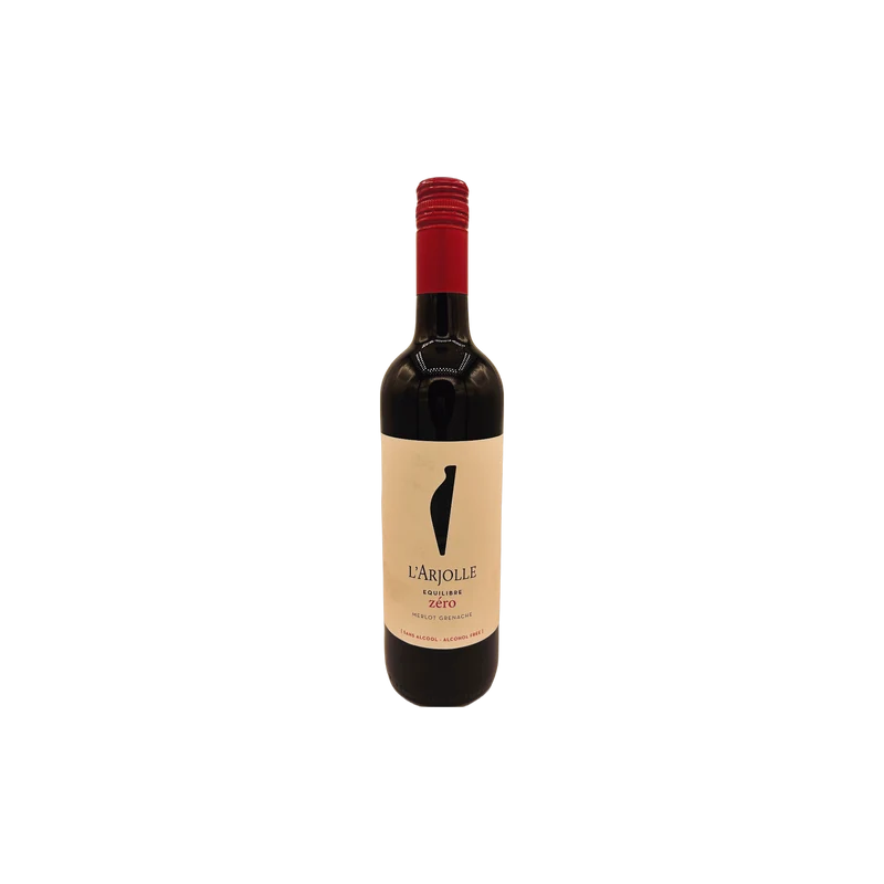 Vin sans alcool - Domaine de l'Arjolle Equilibre Zero Rouge