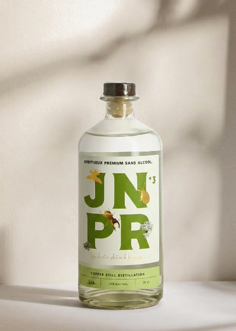 JNPR N°3 Verveine et Baies de Genièvre - Spiritueux sans alcool et sans sucre