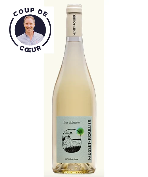 LOIRE - Musset Roullier - Les Blanches Anjou Blanc