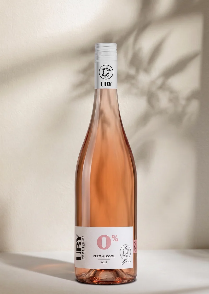 UBY Zéro alcool Rosé Fruité- VIN SANS ALCOOL