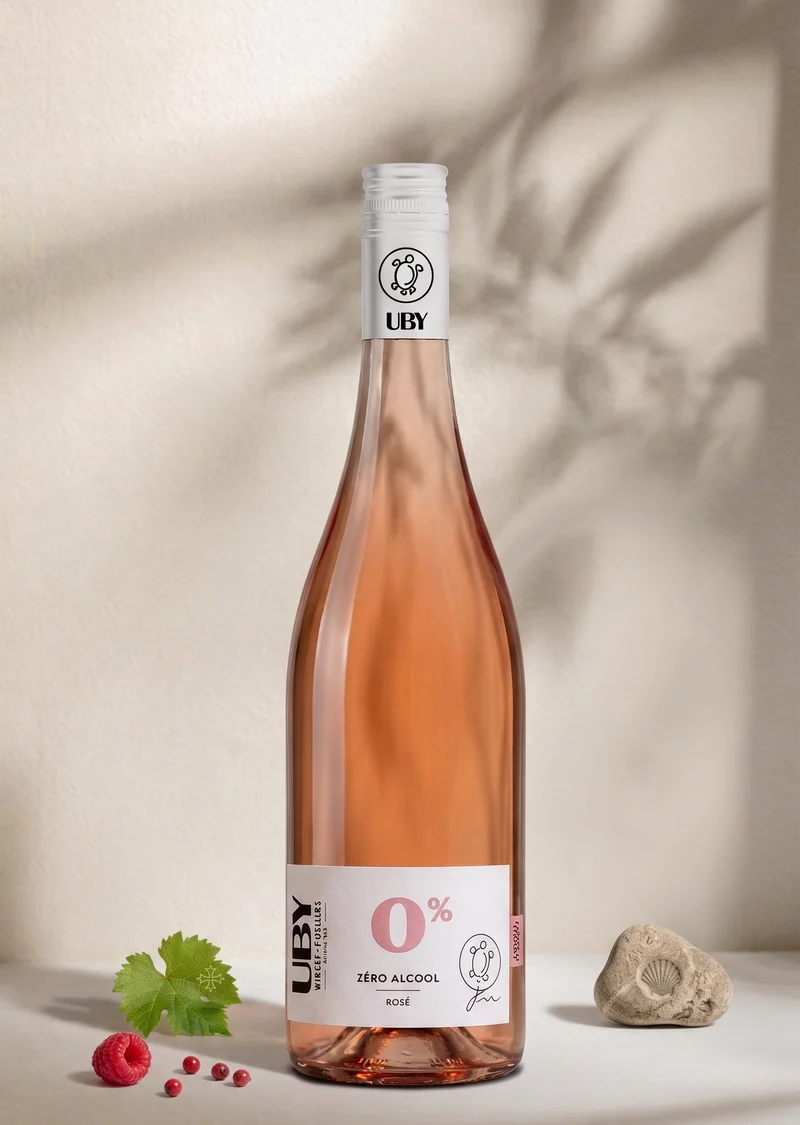 UBY Zéro alcool Rosé Fruité- VIN SANS ALCOOL