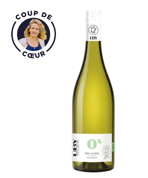 UBY Zéro alcool Sauvignon Blanc - VIN BLANC SANS ALCOOL
