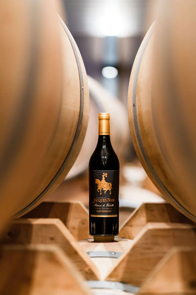 CHÂTEAU JACQUES NOIR - RÉSERVE DE FAMILLE - AOC SAINT EMILION - 2018 - 6 Bouteilles x 30,00€