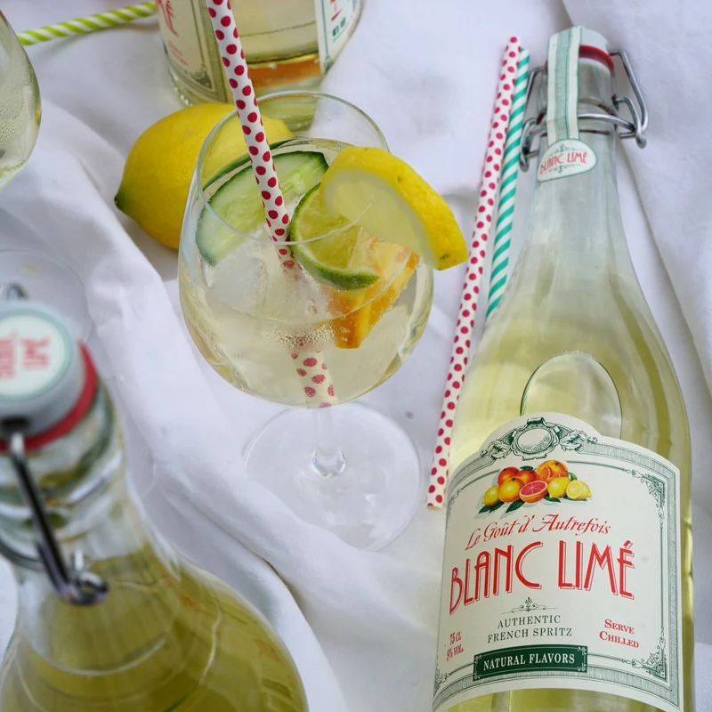 BLANC LIMÉ - 6 bouteilles x 10€