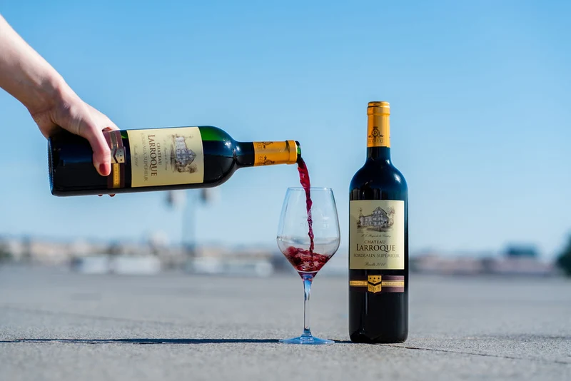 CHÂTEAU LARROQUE ROUGE - AOC BORDEAUX SUP - 2019 - 6 bouteilles x 9,50€