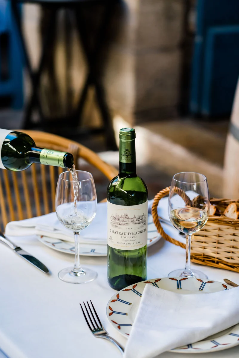 CHÂTEAU D'HAURETS BLANC - AOC BORDEAUX - 2025 - 6 bouteilles x 8,50€