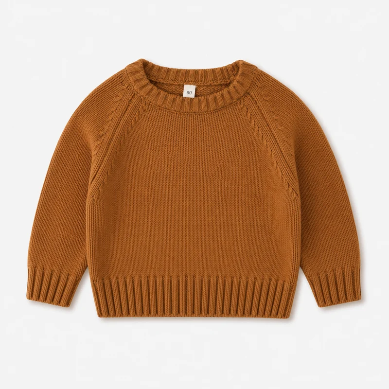 Pull en tricot de coton pour bébé et garçon – Automne-Hiver