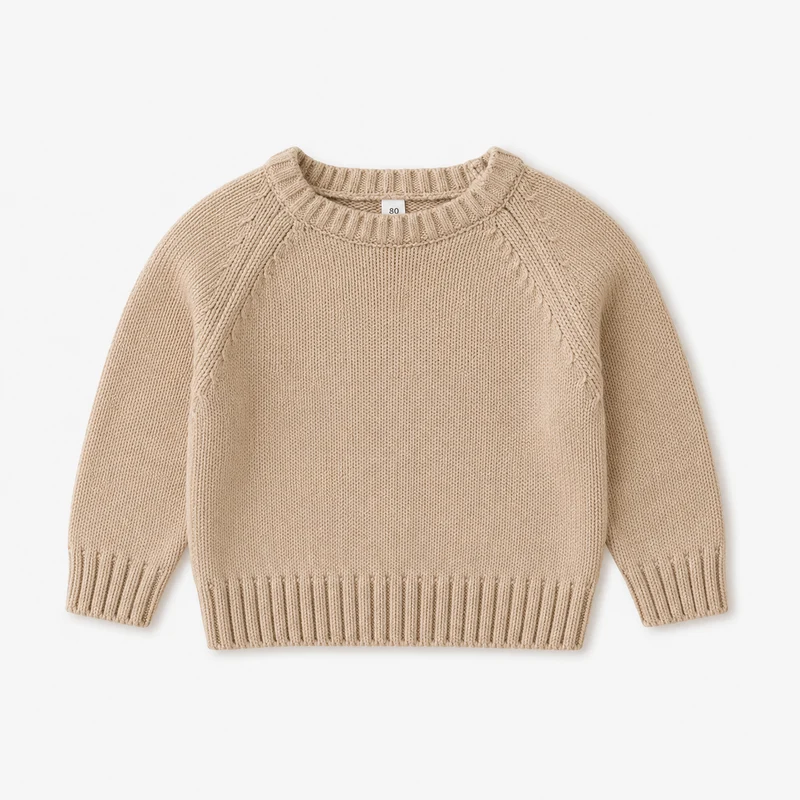 Pull en tricot de coton pour bébé et garçon – Automne-Hiver