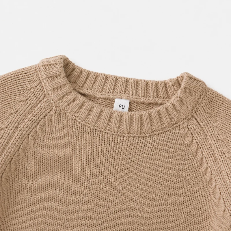 Pull en tricot de coton pour bébé et garçon – Automne-Hiver