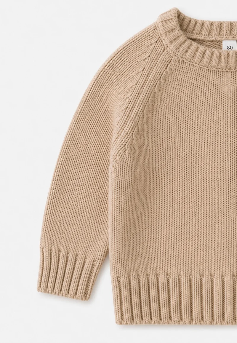 Pull en tricot de coton pour bébé et garçon – Automne-Hiver