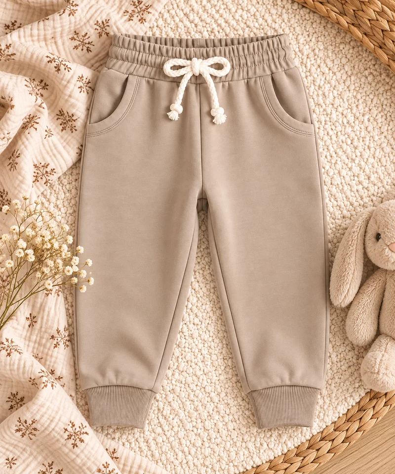 Ensemble deux pièces unisexe à capuche en coton – Automne-Hiver