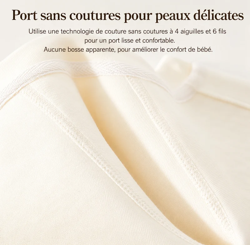 Combinaison unisexe en polaire et coton imprimé lapins – Automne-Hiver