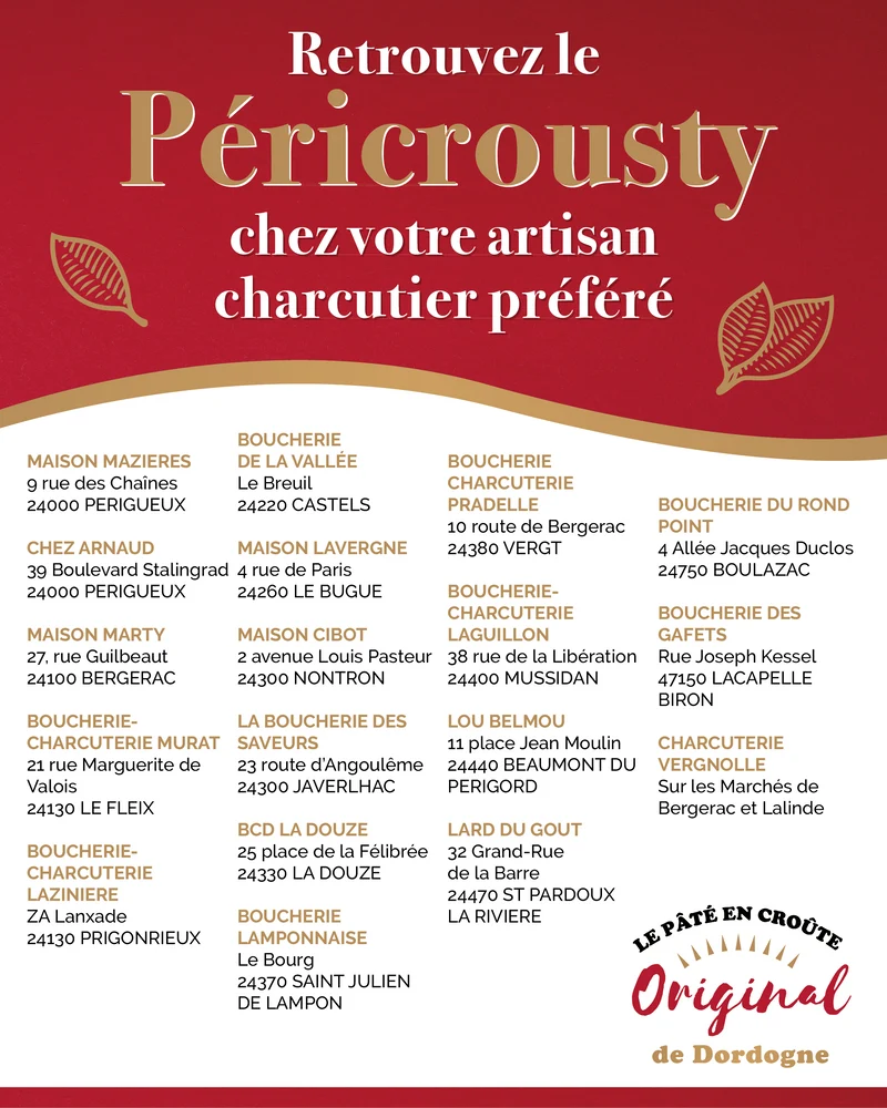 Péricrousty - env. 900 gr