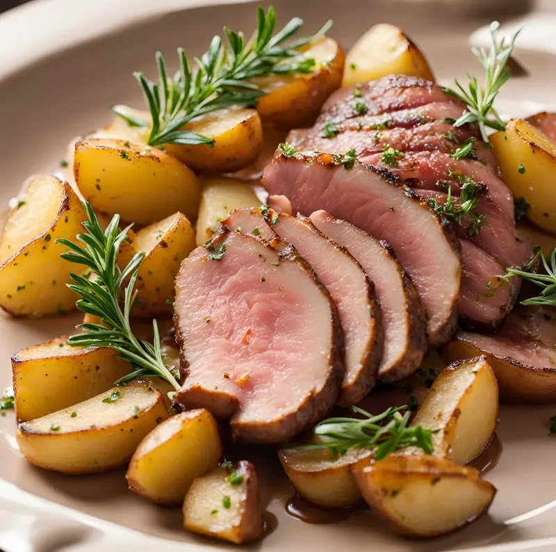 Box " Magret de Canard Rôti aux Pommes de Terre Fondantes 🦆 " - Pour 4 personnes