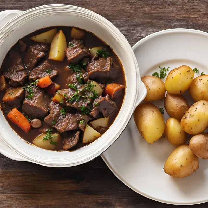 Box " Boeuf à la façon Bourguignon 🍖 " - Pour 4 personnes