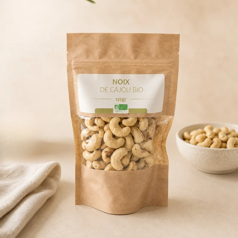 Noix de Cajou Décortiquées Bio | 125g