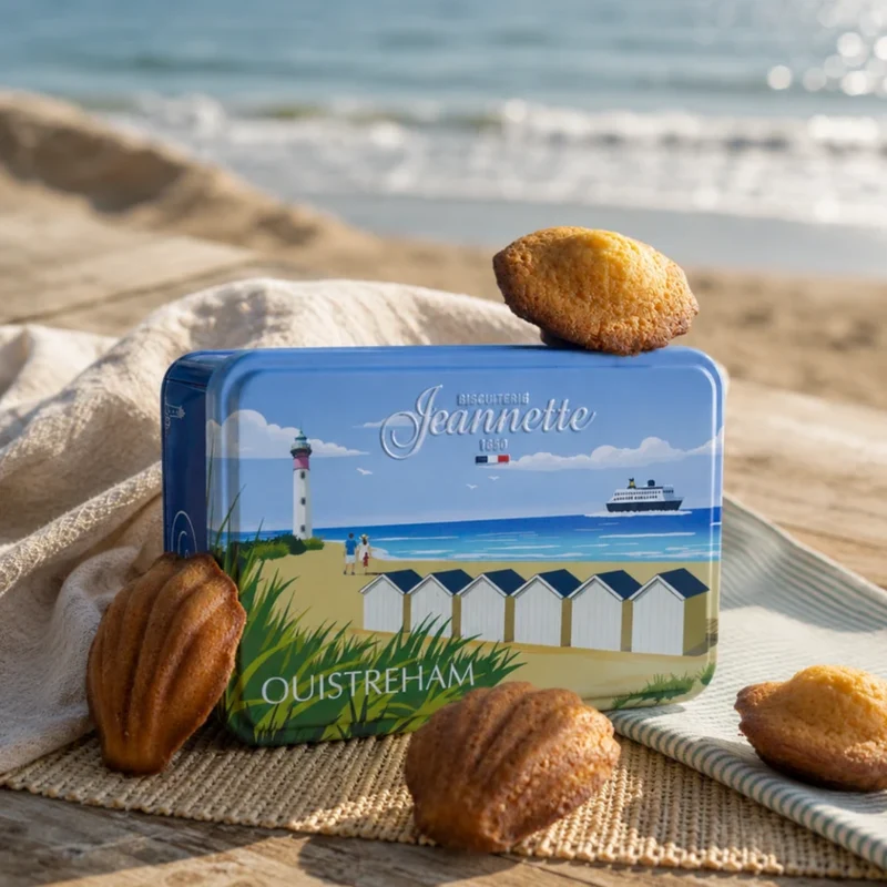Madeleines Nature | Boîte à Sucre Ouistreham | 200g