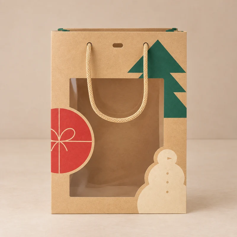Sac Cadeau Vitré Noël | Taille 2