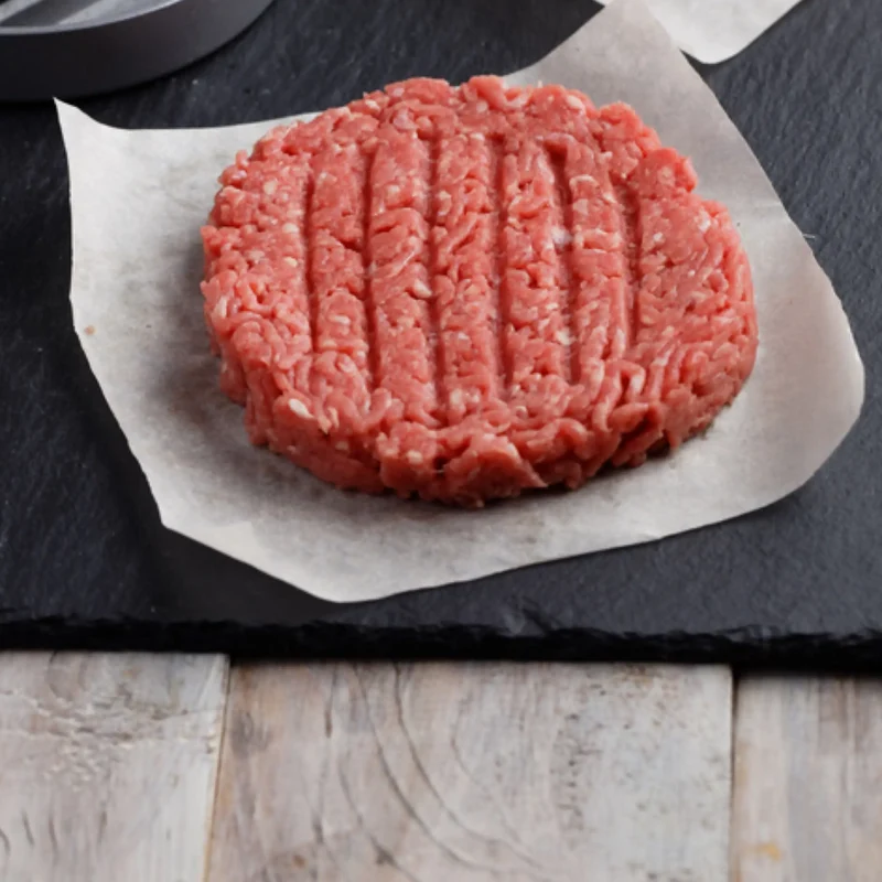 2 Galettes de bœuf bio, légèrement assaisonnées – 250g